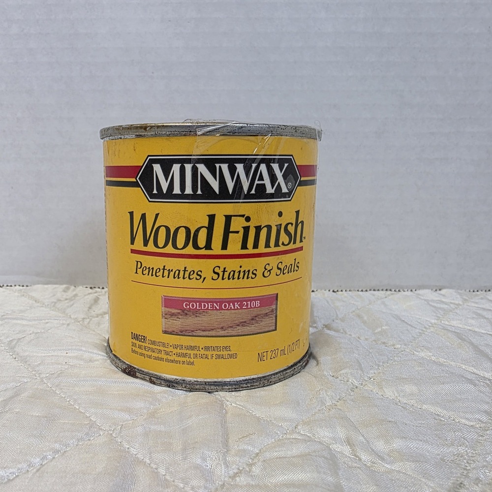 Minwax Golden Oak Wood Finish Penetrating  Stain, 8 oz # 2108